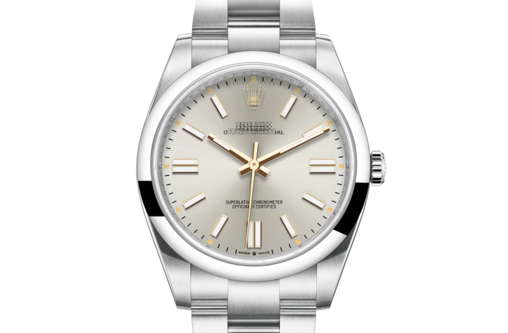 OYSTER PERPETUAL 41- Oyster, 41 mm, Oystersteel 17with original box